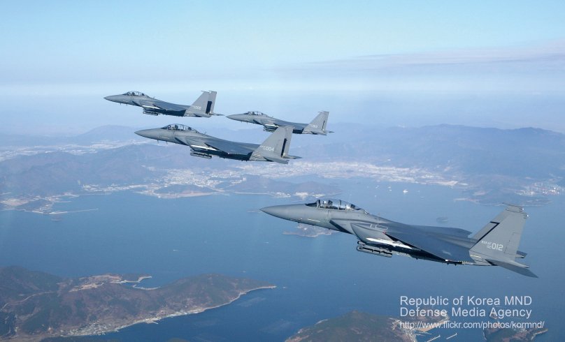 Бомбардировщики Южной Кореи