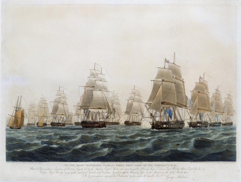 Битва при Лиссе картина