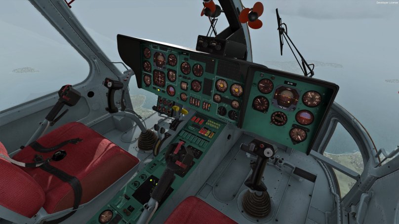 Ка-27 внутри