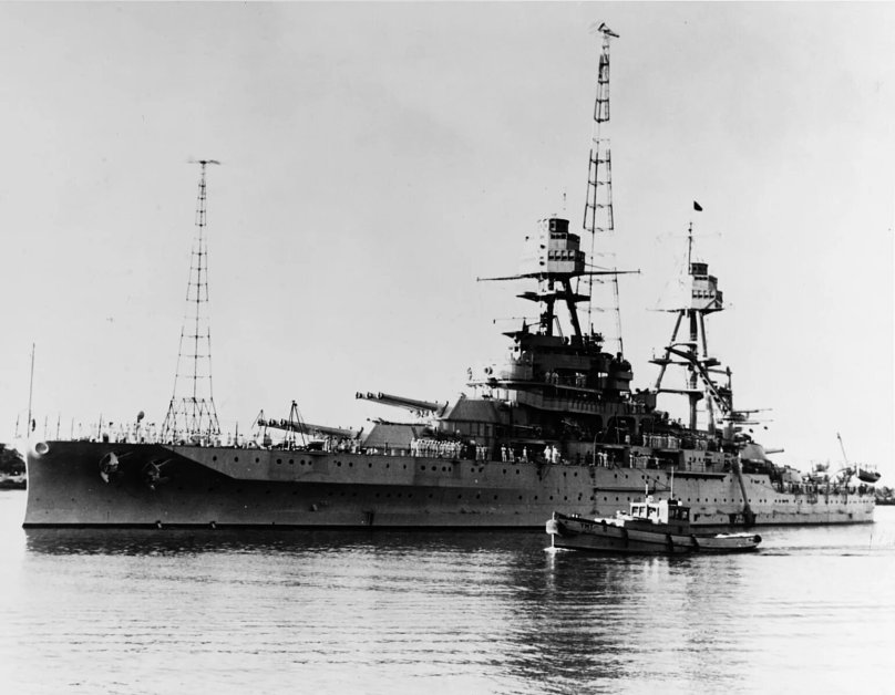 Линкор Пенсильвания Перл Харбор